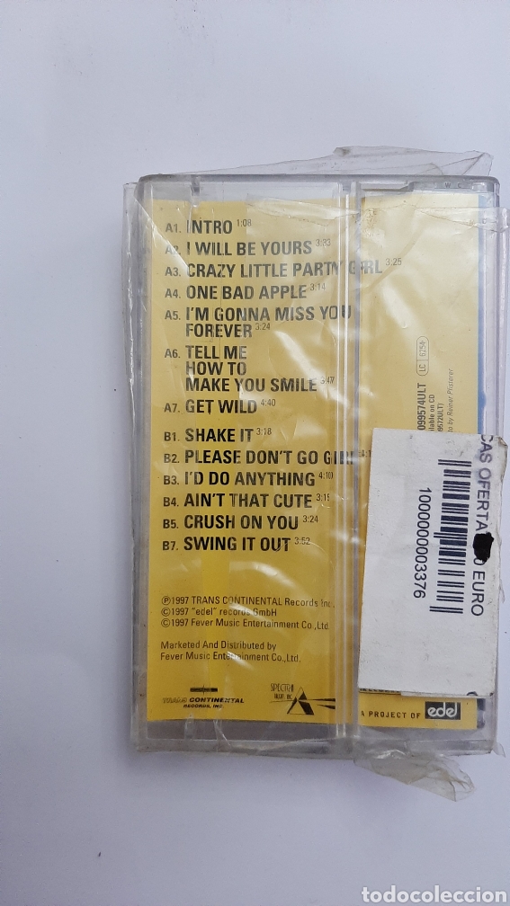 Casetes antiguos: AARON CARTER cassette nuevo - Foto 2