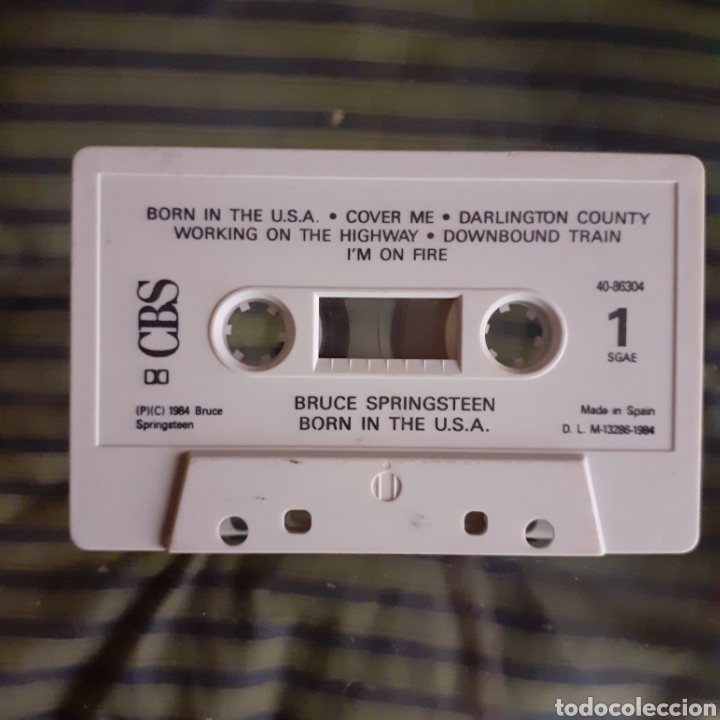 Casetes antiguos: Bruce Springsteen. Born un the U.S.A. 1984. - Foto 4