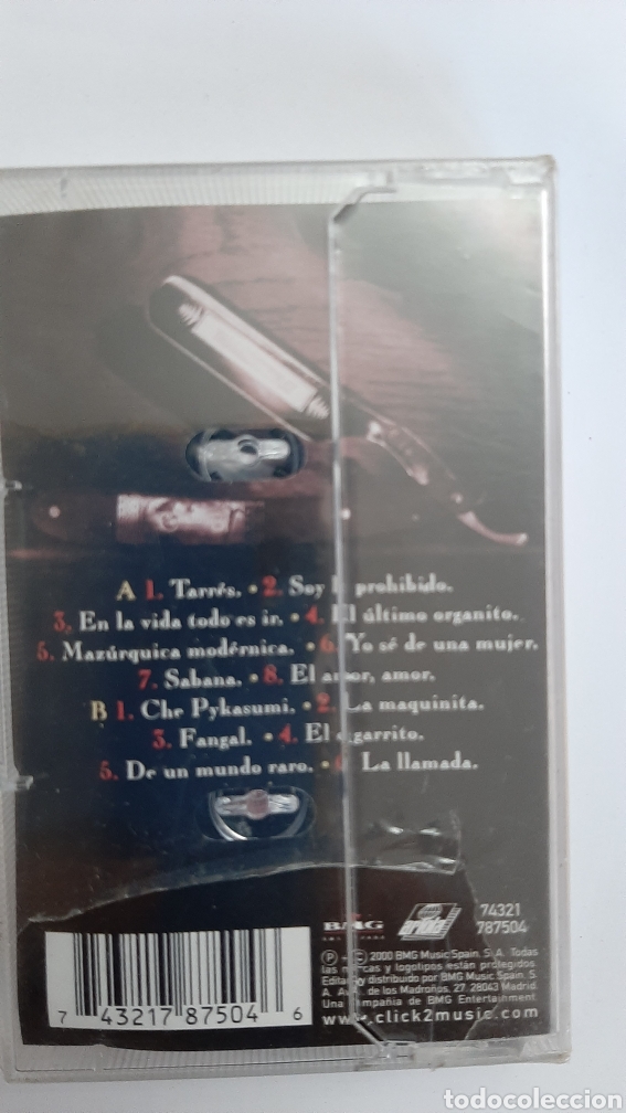 Casetes antiguos: TARRES SERRAT CANSIONES cassette nuevo - Foto 2