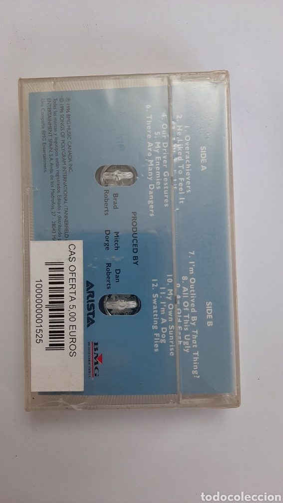 Casetes antiguos: CRASH TEST DUMMIES A WORMS LIFE cassette nuevo - Foto 2