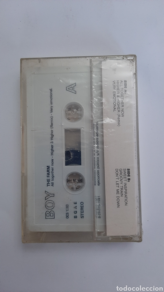 Casetes antiguos: THE FARM SPARTACUS cassette nuevo - Foto 2