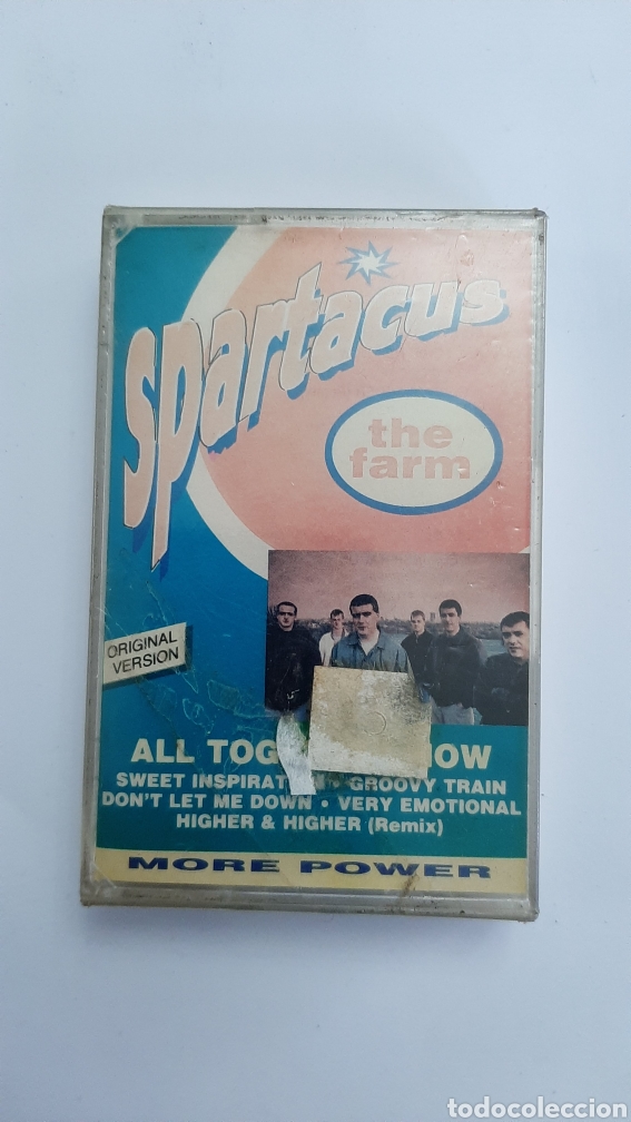 Casetes antiguos: THE FARM SPARTACUS cassette nuevo - Foto 1