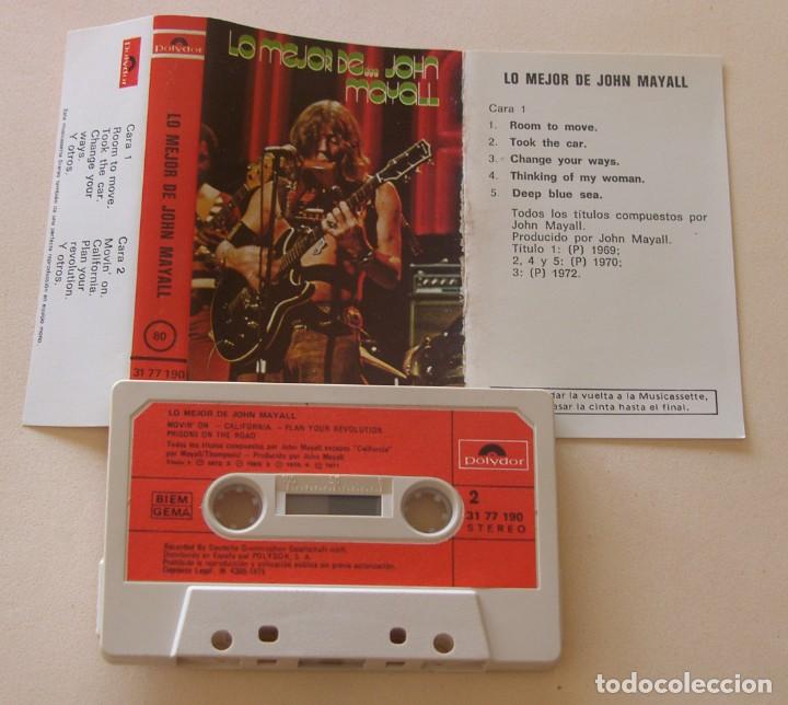 Casetes antiguos: JOHN MAYALL - LO MEJOR DE (CAJ-4) - Foto 1