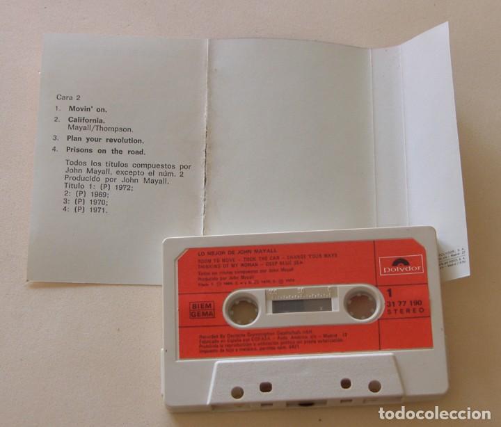 Casetes antiguos: JOHN MAYALL - LO MEJOR DE (CAJ-4) - Foto 2