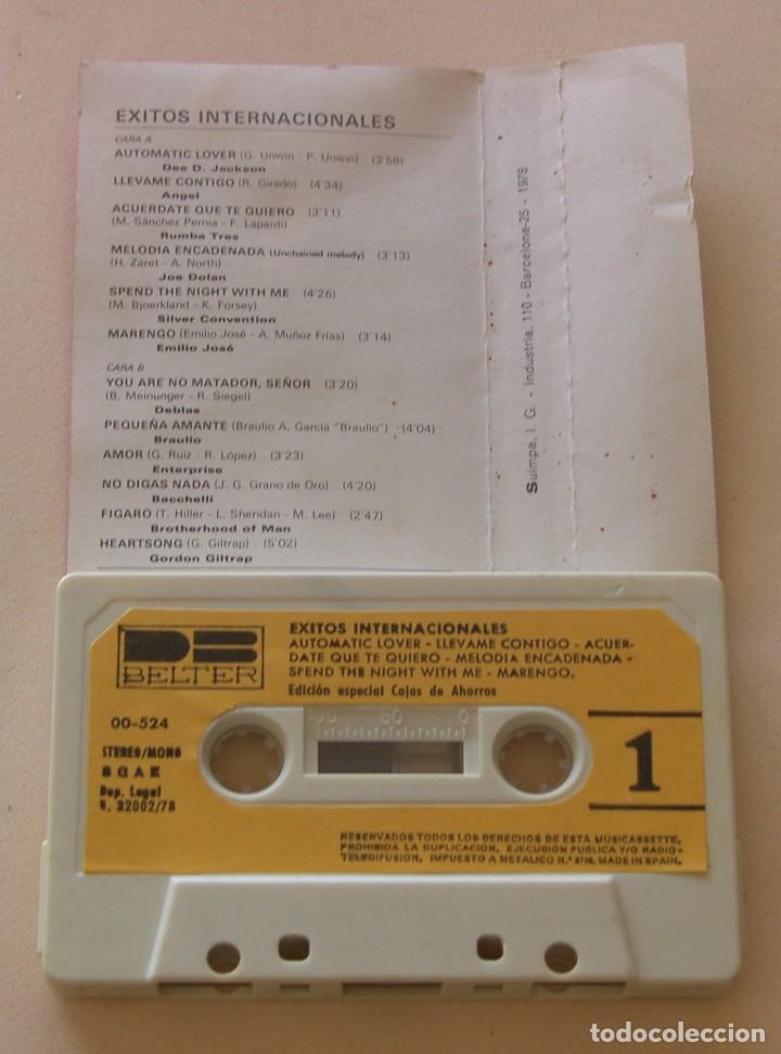 Casetes antiguos: EXITOS INTERNACIONALES (CAJ-4) - Foto 2