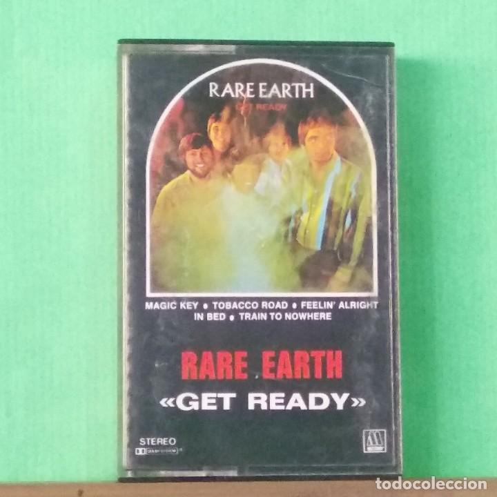 Casetes antiguos: RARE EARTH - GET READY - CASETE - EDICION 1969 - Foto 1