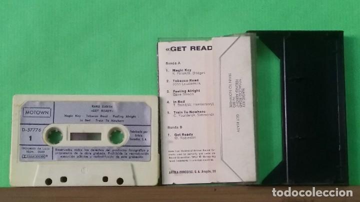 Casetes antiguos: RARE EARTH - GET READY - CASETE - EDICION 1969 - Foto 3