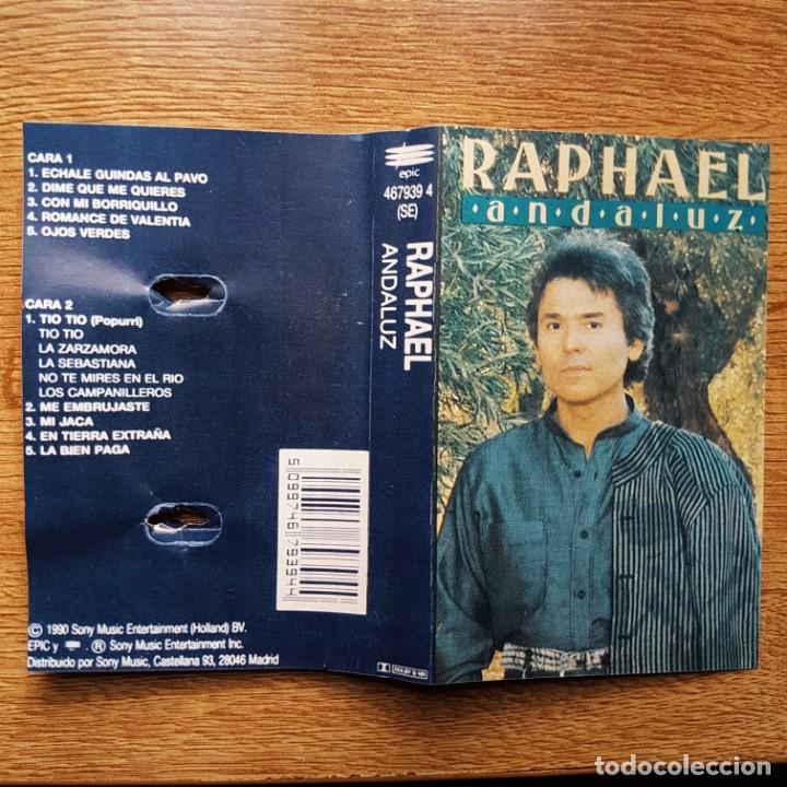 Casetes antiguos: CASETE DE RAPHAEL. ANDALUZ. COPLA. SONY - Foto 1