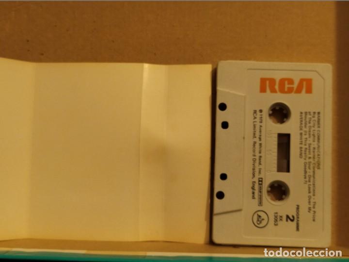 Casetes antiguos: AVERAGE WHITE BAND WARMER COMMUNICATIONS RCA 1978 ED INGLESA - Foto 2