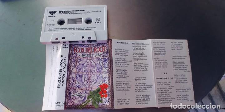 Casetes antiguos: ECOS DEL ROCIO-CASSETTE AMOR Y COPLAS - Foto 1