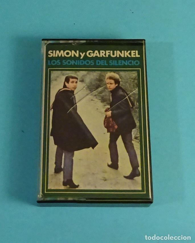 Casetes antiguos: SIMON Y GARFUNKEL. LOS SONIDOS DEL SILENCIO (CASSETTE CBS ESPA&Ntilde;A) - Foto 1