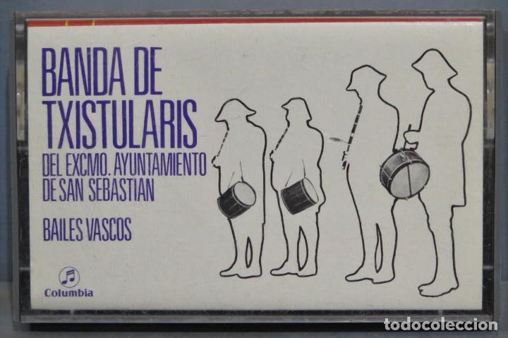 Casetes antiguos: CASETE. BANDA DE TXISTULARIS - Foto 1