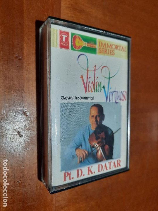 Casetes antiguos: VIOLIN VIRTUOSO. PT. D. K. DATAR. CASETE. BUEN ESTADO. DIFICIL