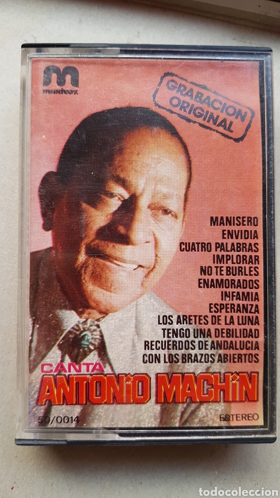 Casetes antiguos: antonio machin - canta - Foto 1