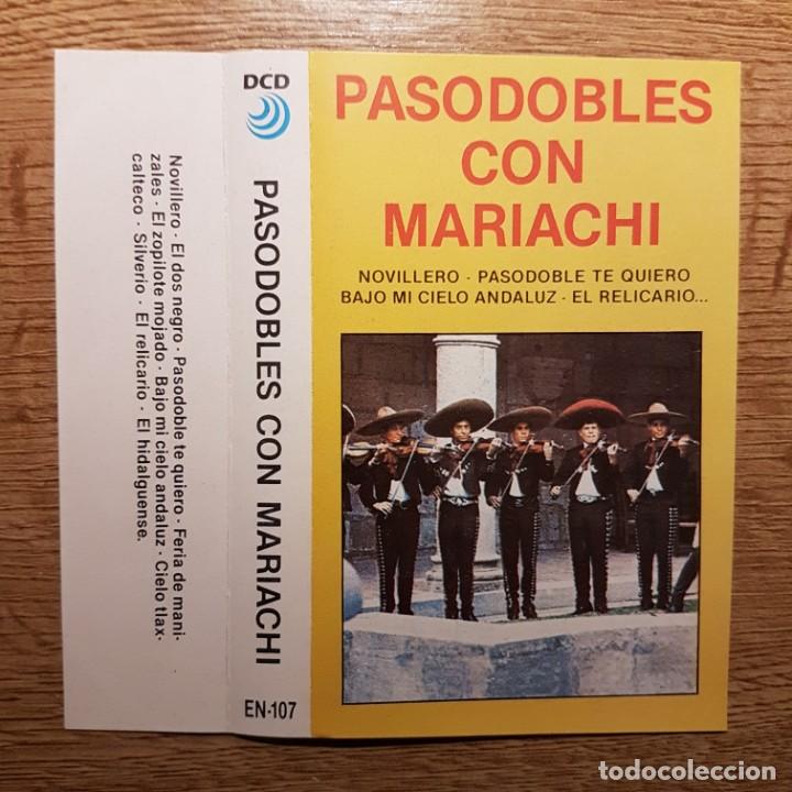 Casetes antiguos: CASETE PASODOBLES CON MARIACHI - Foto 1