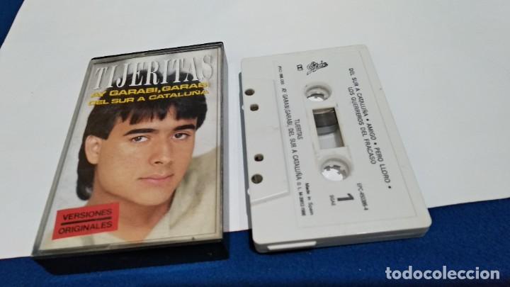 Casetes antiguos: CASETE CINTA CASSETTE ( TIJERITAS - AY GARABI, GARABI DEL SUR A CATALU&Ntilde;A )1986 CBS FLAMENCO RUMBAS