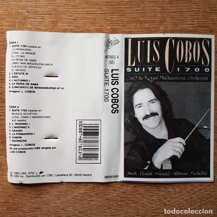 Casetes antiguos: CASETE DE LUIS COBOS. SUITE 1700 - Foto 1