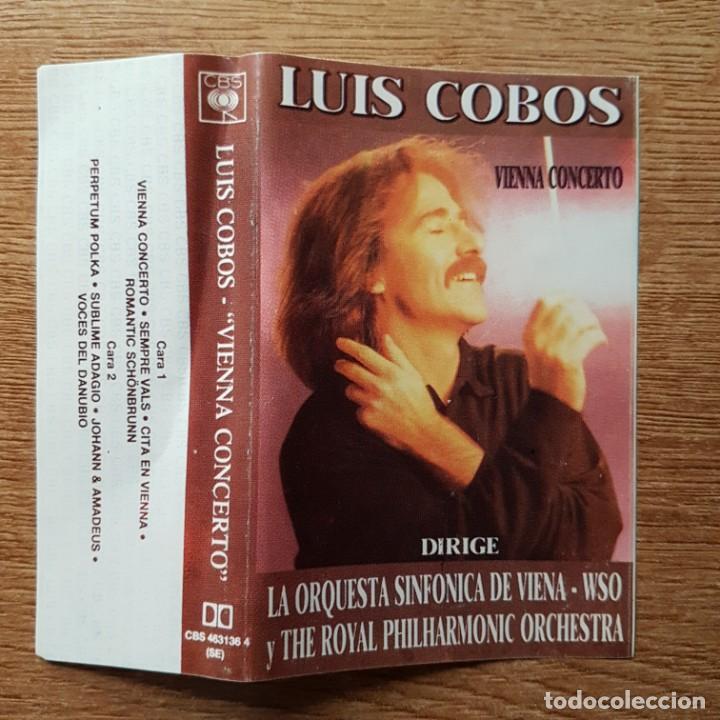 Casetes antiguos: CASETE DE LUIS COBOS. VIENNA CONCERTO - Foto 1