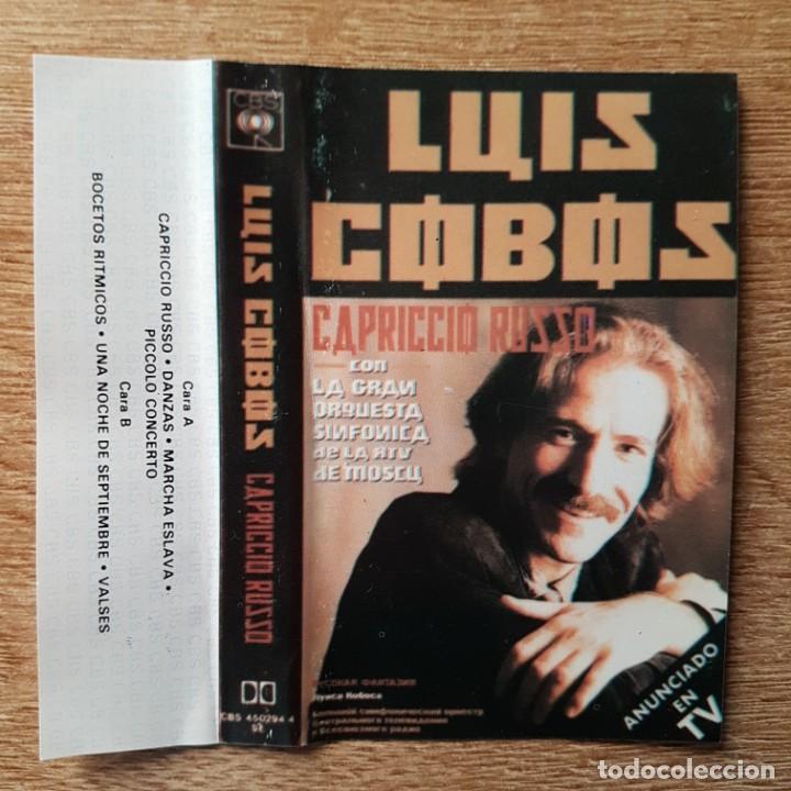 Casetes antiguos: CASETE DE LUIS COBOS. CAPRICCIO RUSSO - Foto 1