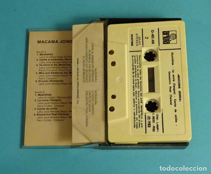Casetes antiguos: MACAMA JONDA. ARIOLA. 1983 - Foto 3