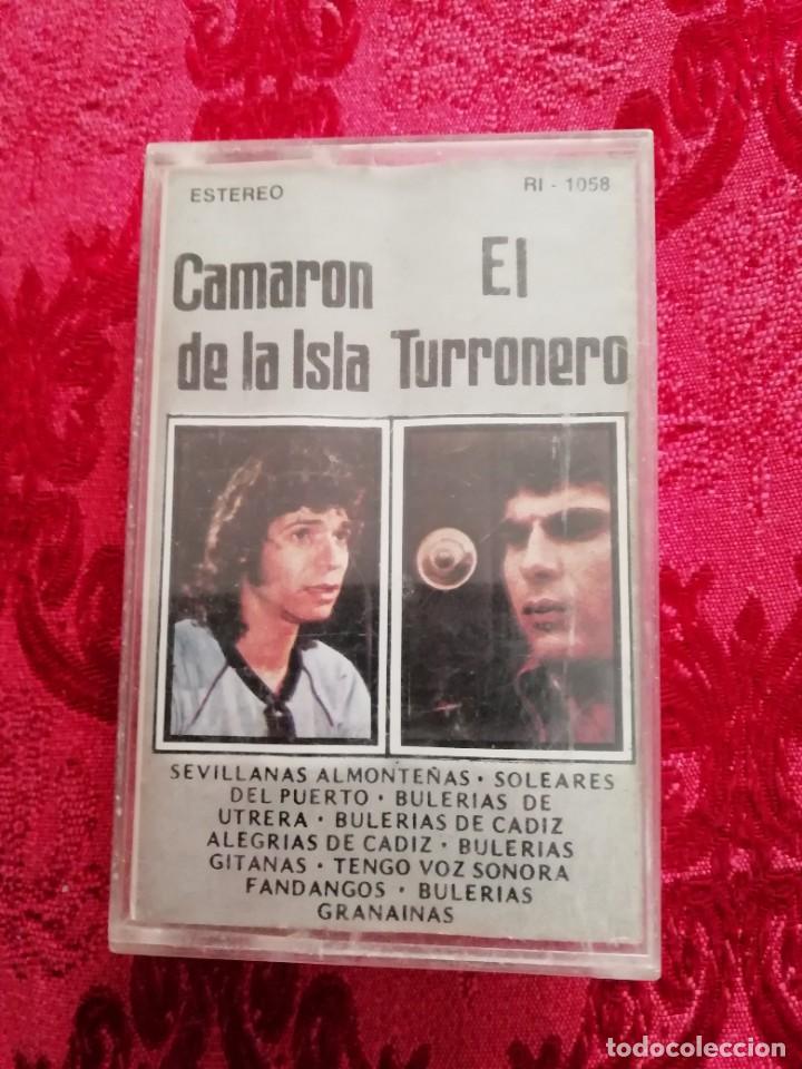 Casetes antiguos: Casete camar&oacute;n de la isla y el turronero - Foto 1