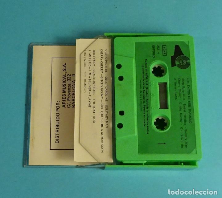 Casetes antiguos: LOS &Eacute;XITOS DE NEIL DIAMOND. ARIES - Foto 2