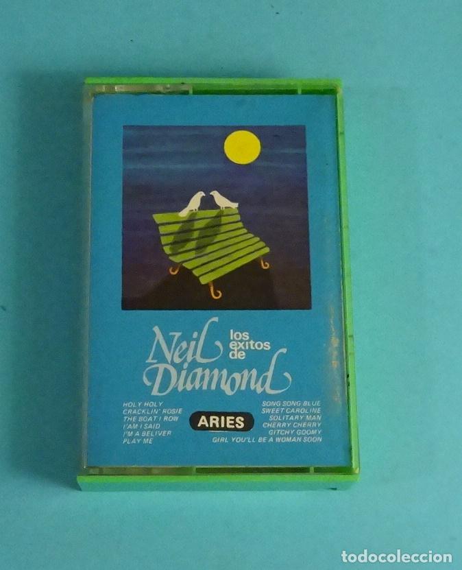 Casetes antiguos: LOS &Eacute;XITOS DE NEIL DIAMOND. ARIES - Foto 1
