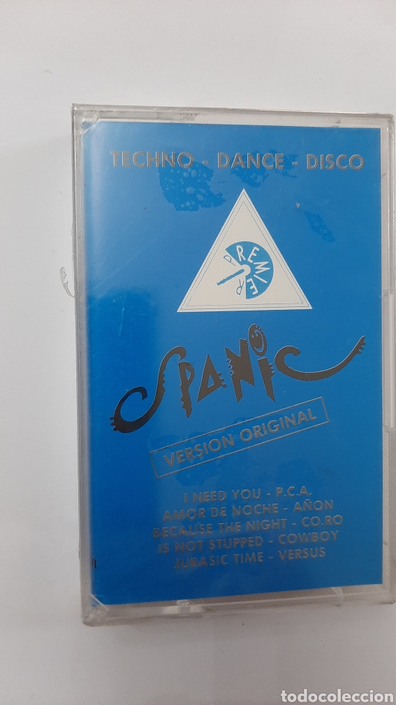 Casetes antiguos: SPANIC TECNO - DANCE - DISCO cassette nuevo - Foto 1