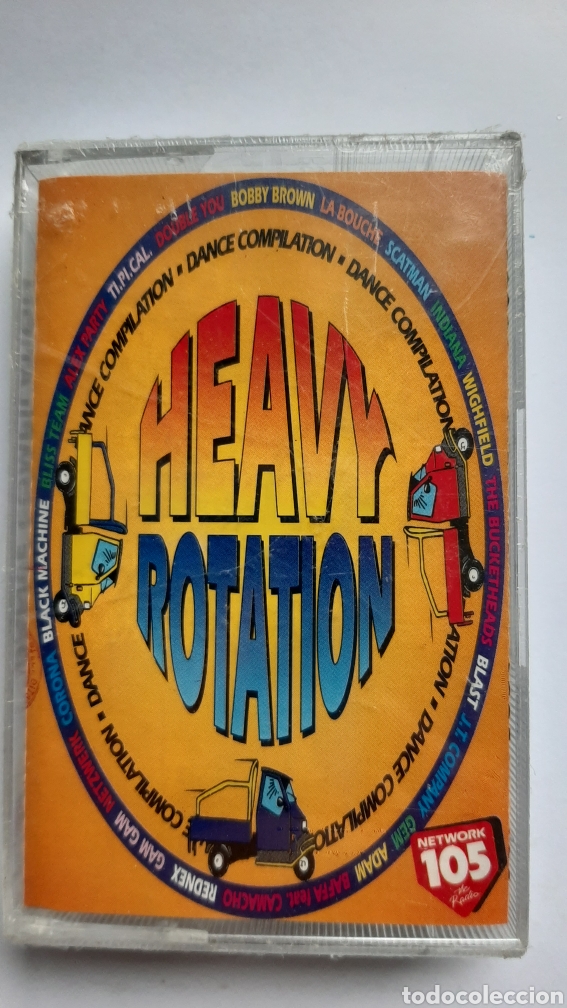 Casetes antiguos: HEAVY ROTATION DANCE COMPILATION cassette nuevo - Foto 1