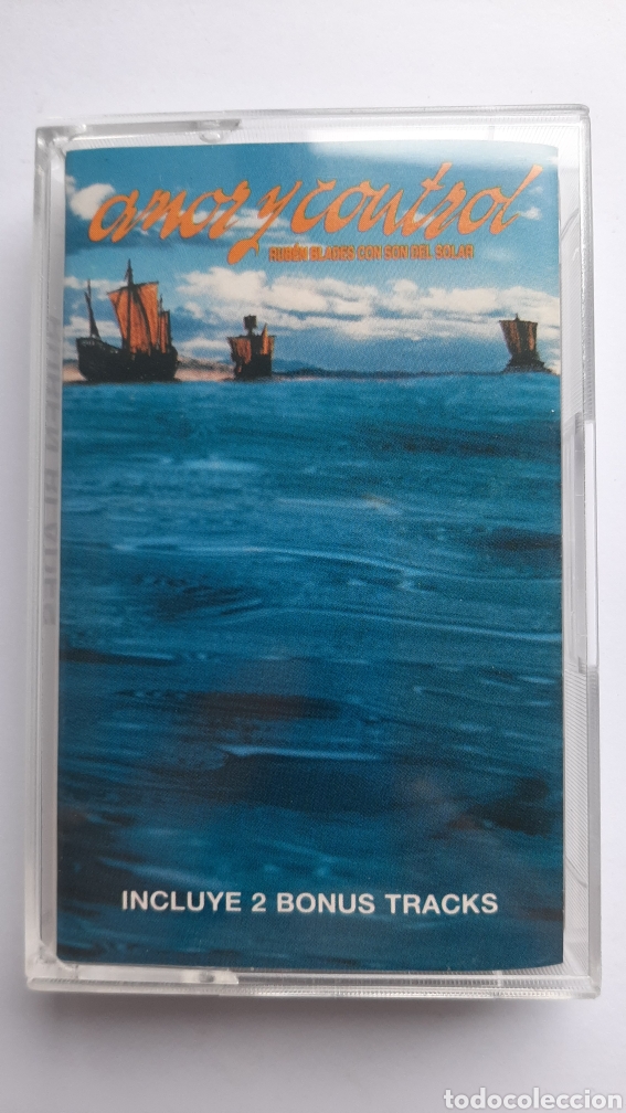 Casetes antiguos: RUBEN BLADES AMOR Y CONTROL cassette nuevo - Foto 1