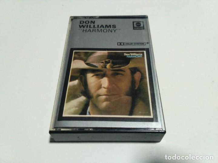 Casetes antiguos: Don Williams - Harmony (Cass, Album) - Foto 1