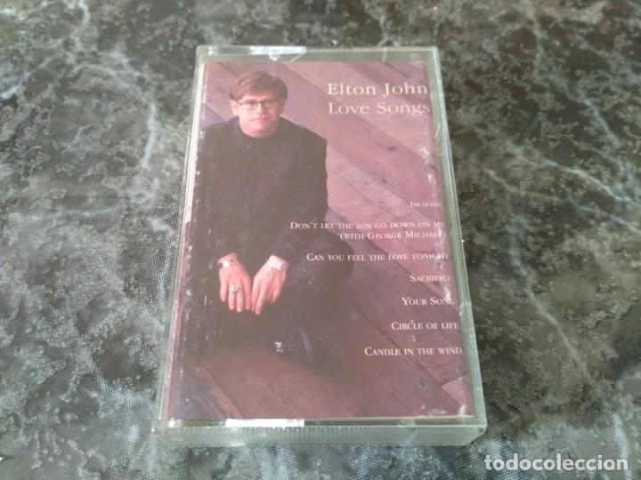 Casetes antiguos: Elton John - Love Songs (Cass, Comp) - Foto 1