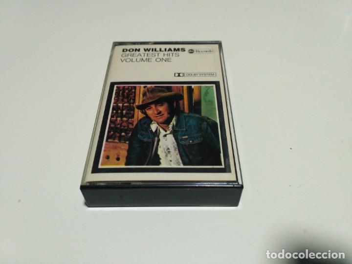 Casetes antiguos: Don Williams - Greatest Hits Volume One (Cass, Comp) - Foto 1