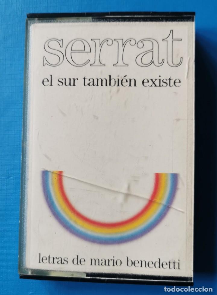 Casetes antiguos: JOAN MANUEL SERRAT &middot; EL SUR TAMBI&Eacute;N EXISTE - Foto 1