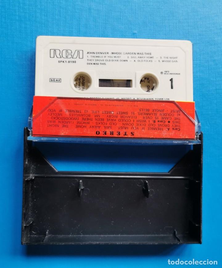 Casetes antiguos: Casete John Denver &rdquo;Whose Garden Was This&rdquo; - Foto 2