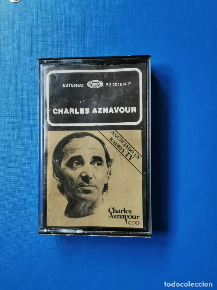 Casetes antiguos: CASETE - CHARLES AZNAVOUR - Foto 1