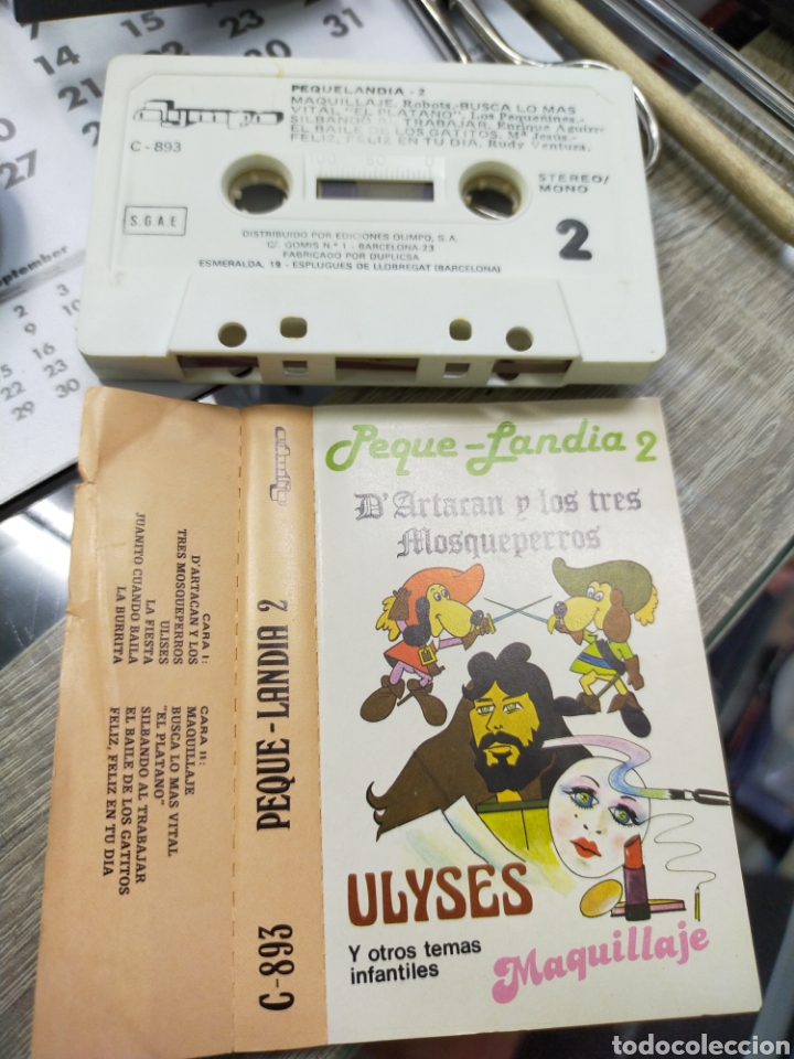 Casetes antiguos: Peque-landia 2 casete 1982