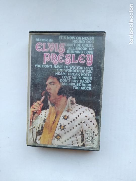 Casetes antiguos: IT'S NOW OR NEVER HOUND DOG. AL ESTILO DE ELVIS PRESLEY. CASETE. TDKCST12