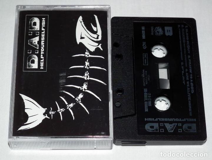 Casetes antiguos: CASSETTE D.A.D. - HELPYOURSELFISH - Foto 1