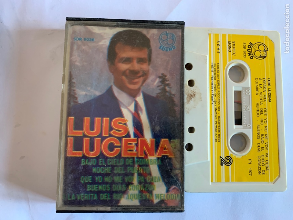 Casetes antiguos: Luis lucena cinta de casete - Foto 1