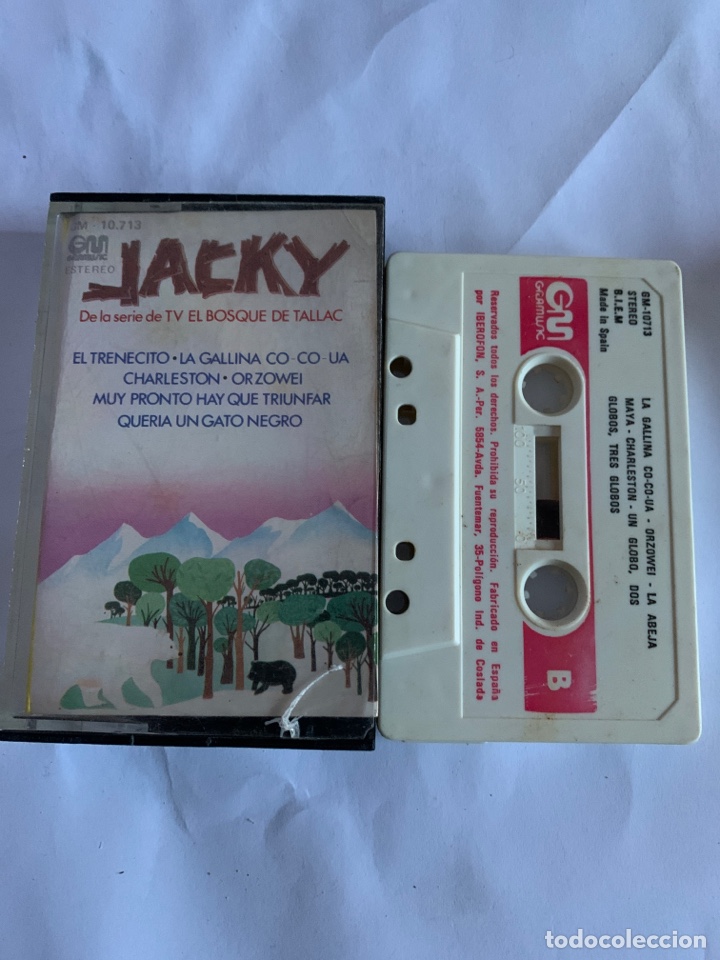 Casetes antiguos: Jacky casete - Foto 1