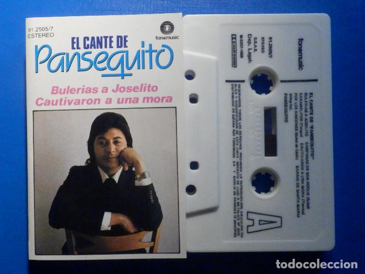 Casetes antiguos: Cinta Cassette - Pansequito - El canto de - Fonemusic 1986 - Foto 1