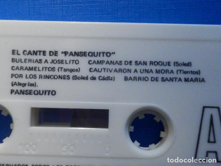 Casetes antiguos: Cinta Cassette - Pansequito - El canto de - Fonemusic 1986 - Foto 2