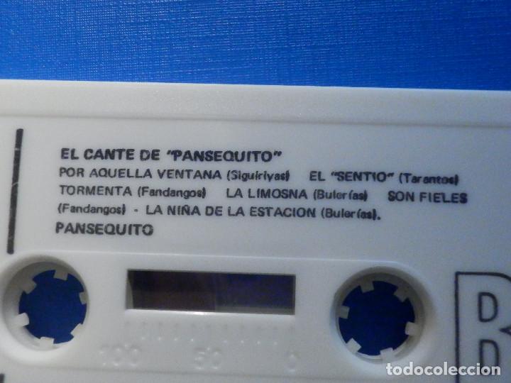 Casetes antiguos: Cinta Cassette - Pansequito - El canto de - Fonemusic 1986 - Foto 3