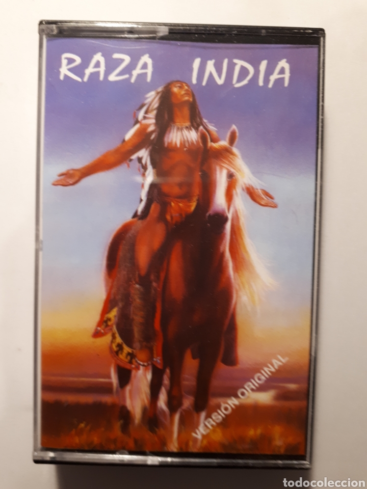 Casetes antiguos: RAZA INDIA. CINTA DE CASSETTE USADA - Foto 1