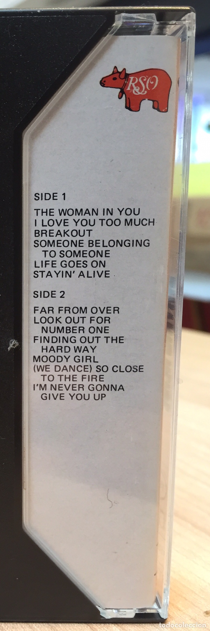 Casetes antiguos: CASSETTE STAYING ALIVE - CINE B.S.O. - COMO NUEVA - Foto 2