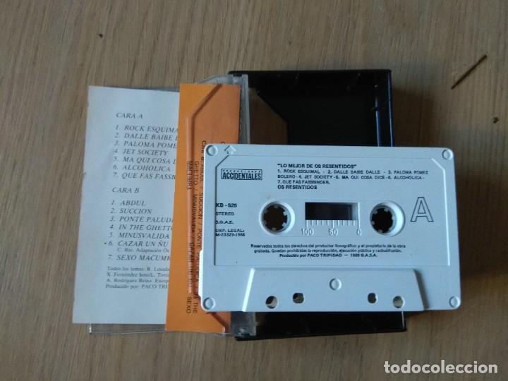 Casetes antiguos: LO MEJOR DE OS RESENTIDOS - Foto 2
