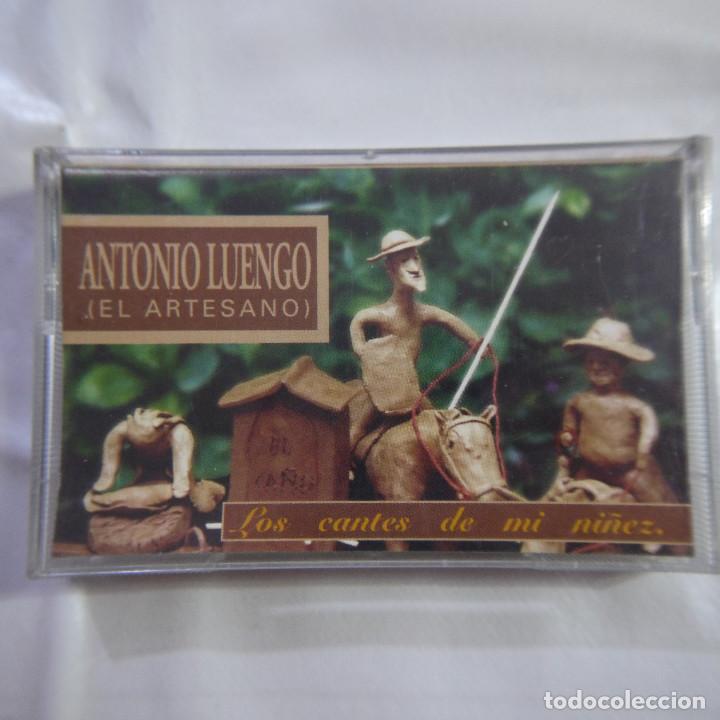 Alte Kassetten: ANTONIO LUENGO (EL ARTESANO) - LOS CANTES DE MI NI&Ntilde;EZ - CASETE 1999