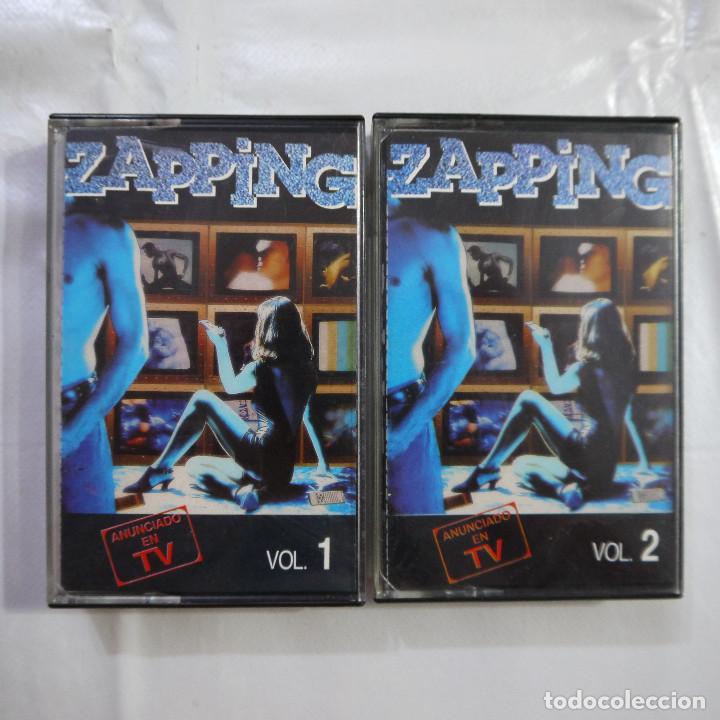 Casetes antiguos: ZAPPING VOL. 1 Y 2 - 2 CASETES 1992