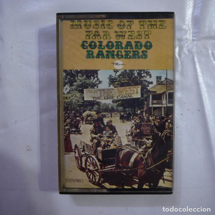 Casetes antiguos: MUSIC OF THE FAR WEST / MUSICA DEL LEJANO OESTE - COLORADO RANGERS - CASETE 1977